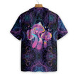 Magic Mushrooms Over Sacred Geometry Hawaiian Shirt