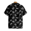 Polo Smoke Black And White Pattern EZ24 Hawaiian Shirt