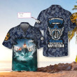 Navy Veteran Custom Hawaiian Shirt, Proud Veteran Shirt, Meaningful Gift For Veteran Day
