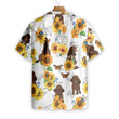 Poodle Lover With Sunflower Hawaiian Shirt