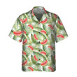Watercolor Watermelon Tropical Hawaiian Shirt, Watermelon Hawaiian Shirt, Cool Watermelon Shirt For Men & Women