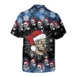 Skull Naughty Face Christmas Edition Hawaiian Shirt, Christmas Skull Shirt, Unique Gift For Christmas