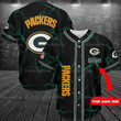 Green Bay Packers NFL Personaized Baseball Shirt - Baseball Jersey LF
