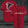 Atlanta Falcons NFL Baseball Jersey, Colorful Baseball Shirt - Baseball Jersey LF