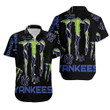 Monster Energy Logo For Lovers New York Yankees Hawaiian Shirt