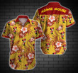 Mn Hawaii Shirt Summer Button Up Shirt For Men Beach Wear Short Sleeve Hawaii Shirt
