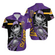 Jack Skellington Monster Energy Logo Los Angeles Lakers Hawaiian Shirt