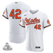Men's Baltimore Orioles White Home Jackie Robinson Day Jersey