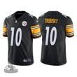 Men's Pittsburgh Steelers #10 Mitchell Trubisky Black Vapor Untouchable Limited Stitched Jersey