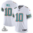 Men's Miami Dolphins #10 Tyreek Hill White Color Rush Limited Stitched Football Jersey