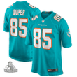 Men's Mark Duper Aqua Miami Dolphins Game Retired Player Jersey