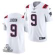 Men's New England Patriots #9 Matthew Judon White 2021 NEW Vapor Untouchable Stitched NFL Limited Jersey