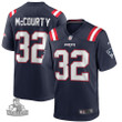 Men's Devin McCourty Navy New England Patriots Game Jersey