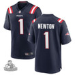 Men's New England Patriots #1 Cam Newton Navy Blue 2020 NEW Vapor Untouchable Stitched NFL Limited Jersey