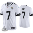 Men's Jacksonville Jaguars #7 Zay Jones White Vapor Untouchable Limited Stitched Jersey