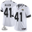 Jaguars #41 Josh Allen White Men's Stitched Football Vapor Untouchable Limited Jersey