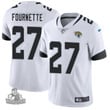 Jaguars #27 Leonard Fournette White Stitched NFL Vapor Untouchable Limited Jersey