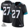 Jaguars #27 Leonard Fournette Black Alternate Stitched NFL Vapor Untouchable Limited Jersey