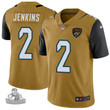 Rayshawn Jenkins Men's Limited Jacksonville Jaguars Gold Color Rush Vapor Untouchable Jersey