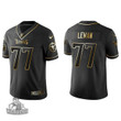 Men's Tennessee Titans Taylor Lewan Black Golden Edition Jersey