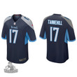 Men's Tennessee Titans Ryan Tannehill Navy Game Jersey