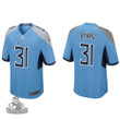 Men's Tennessee Titans Kevin Byard Light Blue Game Jersey