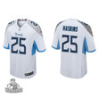 Men's Tennessee Titans Hassan Haskins White Game Jersey
