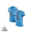 Elite Men's Brett Kern Light Blue Alternate Jersey - #6 Football Tennessee Titans Vapor Untouchable