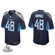 Men's Tennessee Titans Bud Dupree Navy Game Jersey