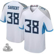 Men's Mekhi Sargent #38 Tennessee Titans White Jersey