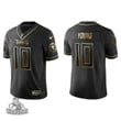 Men's Vince Young Tennessee Titans Black Golden Edition Jersey