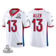 2022 AFC Pro Bowl Keenan Allen Chargers Jersey Game White