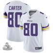 Minnesota Vikings #80 Cris Carter White Men's Stitched NFL Vapor Untouchable Limited Jersey