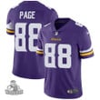 Minnesota Vikings #88 Alan Page Purple Team Color Men's Stitched NFL Vapor Untouchable Limited Jersey