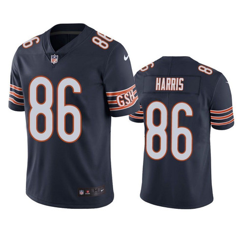 Demetrius Harris Chicago Bears Navy Vapor Limited Jersey