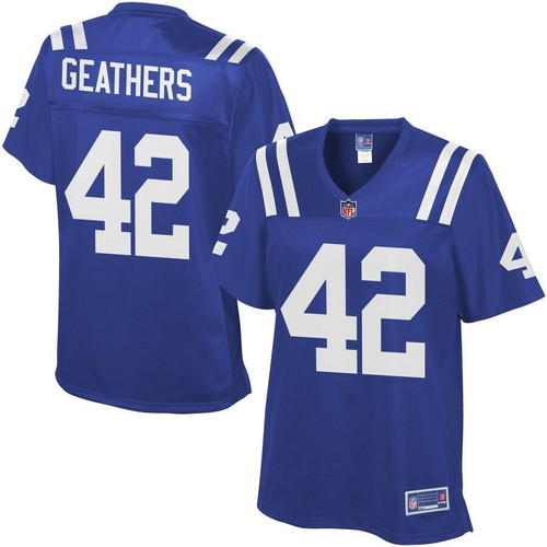 Clayton Geathers Indianapolis Colts NFL Pro Line Women's Team Color- Royal Jersey
