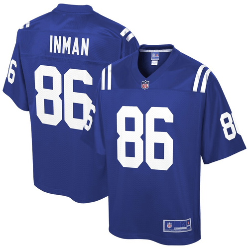 Dontrelle Inman Indianapolis Colts NFL Pro Line Player- Royal Jersey