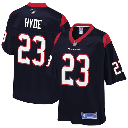 Carlos Hyde Houston Texans NFL Pro Line Player- Navy Jersey