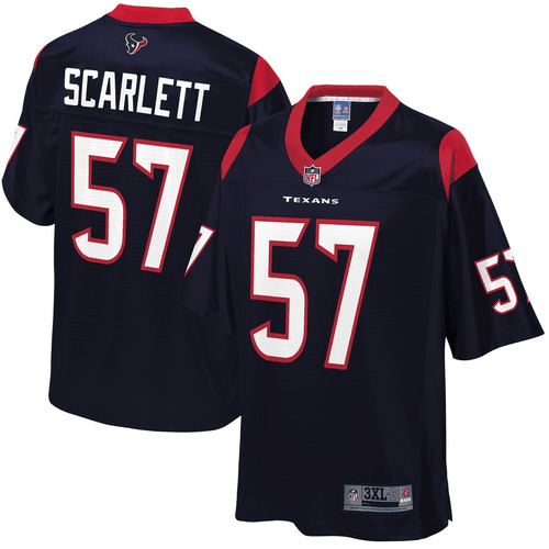 Brennan Scarlett Houston Texans NFL Pro Line Player- Navy Jersey