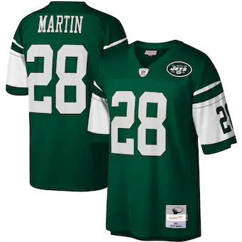 Curtis Martin New York Jets Mitchell & Ness Legacy- Green Jersey