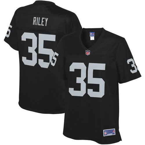 Curtis Riley Las Vegas Raiders NFL Pro Line Women's Team Player- Black Jersey