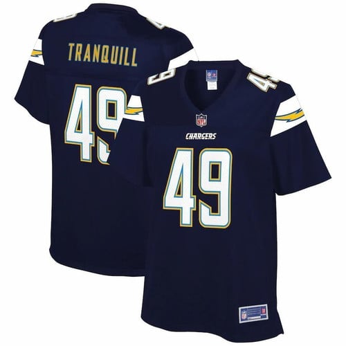 Drue Tranquill Los Angeles Chargers NFL Pro Line Women's Player- Navy Jersey
