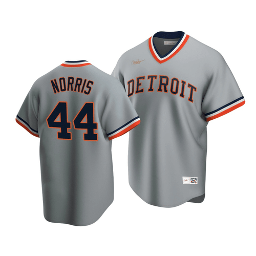  Men's Detroit Tigers Daniel Norris #44 Cooperstown Collection Gray Road Jersey , MLB Jersey