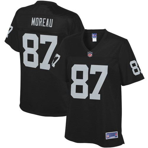 Foster Moreau Las Vegas Raiders NFL Pro Line Women's Player Jersey - Black