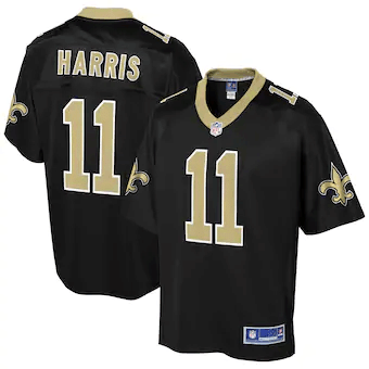 Deonte Harris New Orleans Saints NFL Pro Line Team Player Jersey - Black