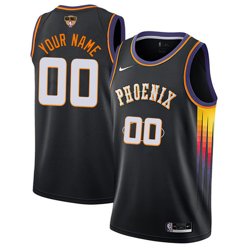 Phoenix Suns The Valley NBA Finals Patch 2021 Custom Jersey - All Stitched