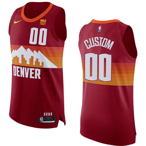 Youth Custom 2020-21 Denver Nuggets City Edition  Jersey