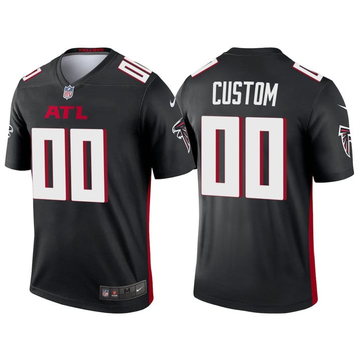 Youth Atlanta Falcons #00 Custom 2020 Legend Jersey - Black