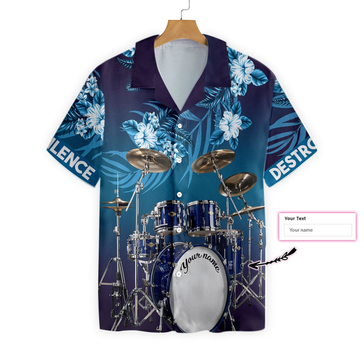 I Am A Drummer EZ23 0901 Custom Hawaiian Shirt