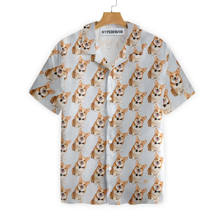 Gentleman Corgi Hawaiian Shirt, Best Corgi Shirt For Men And Women